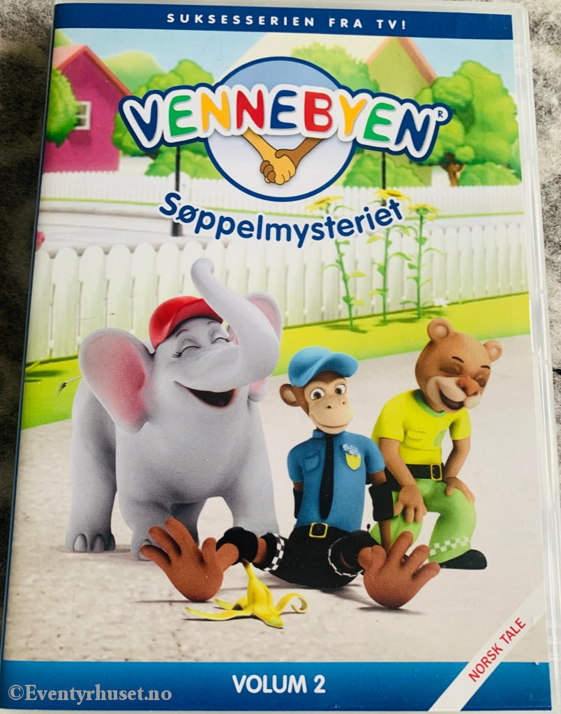 Vennebyen. Vol. 2. Søppelmysteriet. 2009. Dvd. Dvd