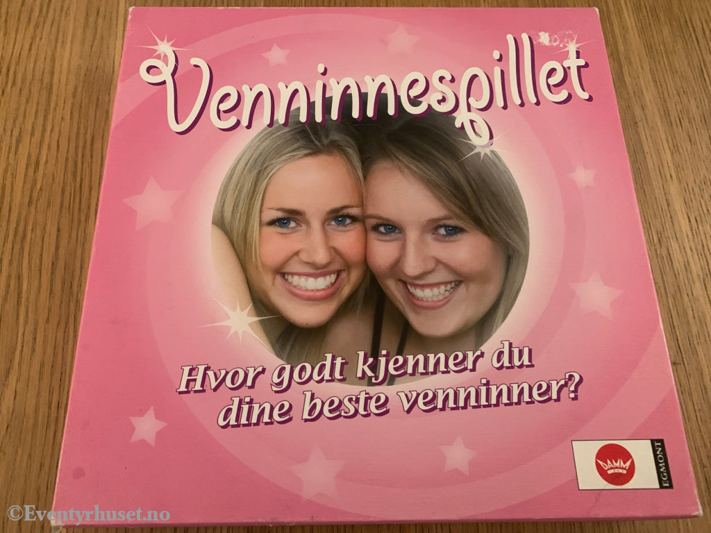 Venninnespillet. Brettspill. Brettspill