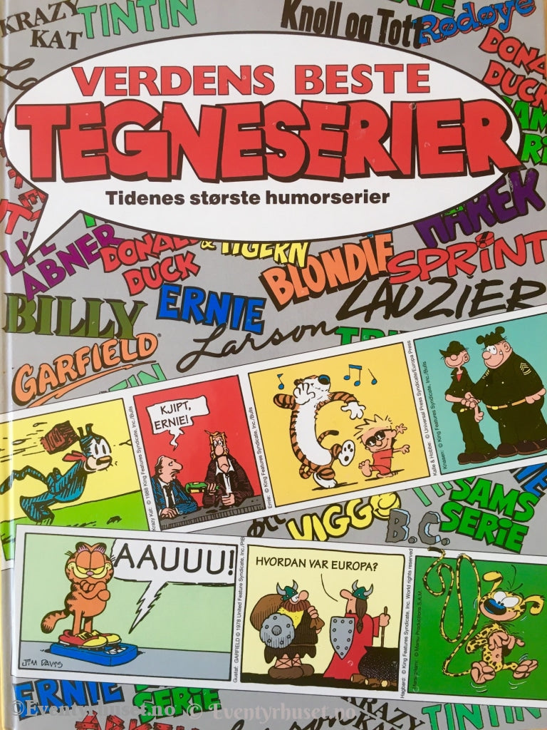 Verdens Beste Tegneserier Tidenes Største Humorserier Tegneseriealbum