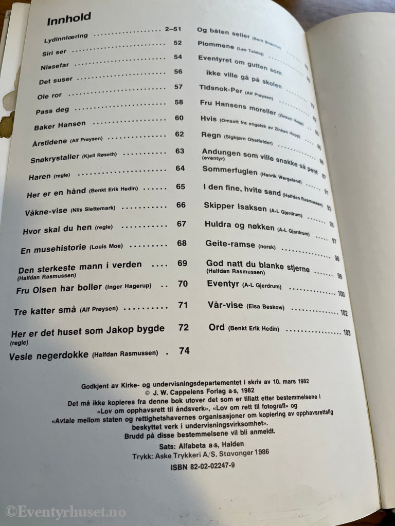 Ukjent. Vesle neger-dokke. Bok.