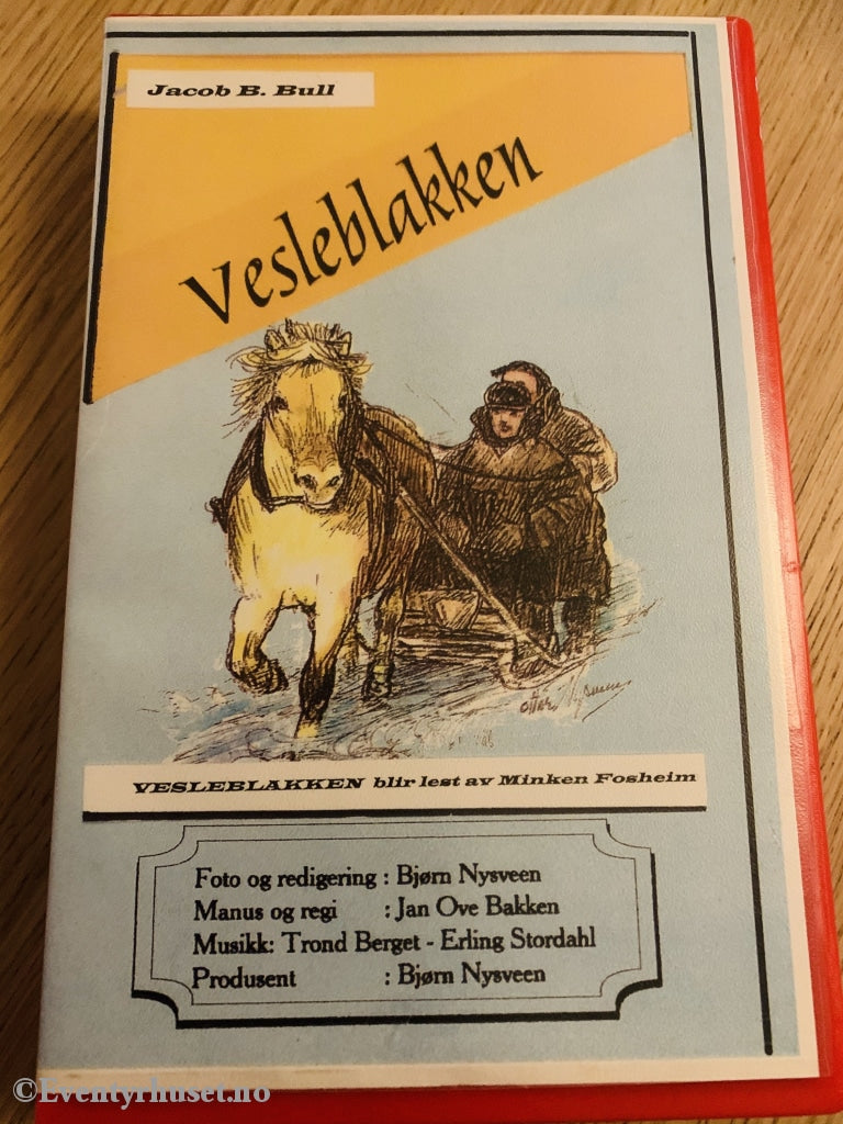 Vesleblakken. 1992. Vhs Big Box.