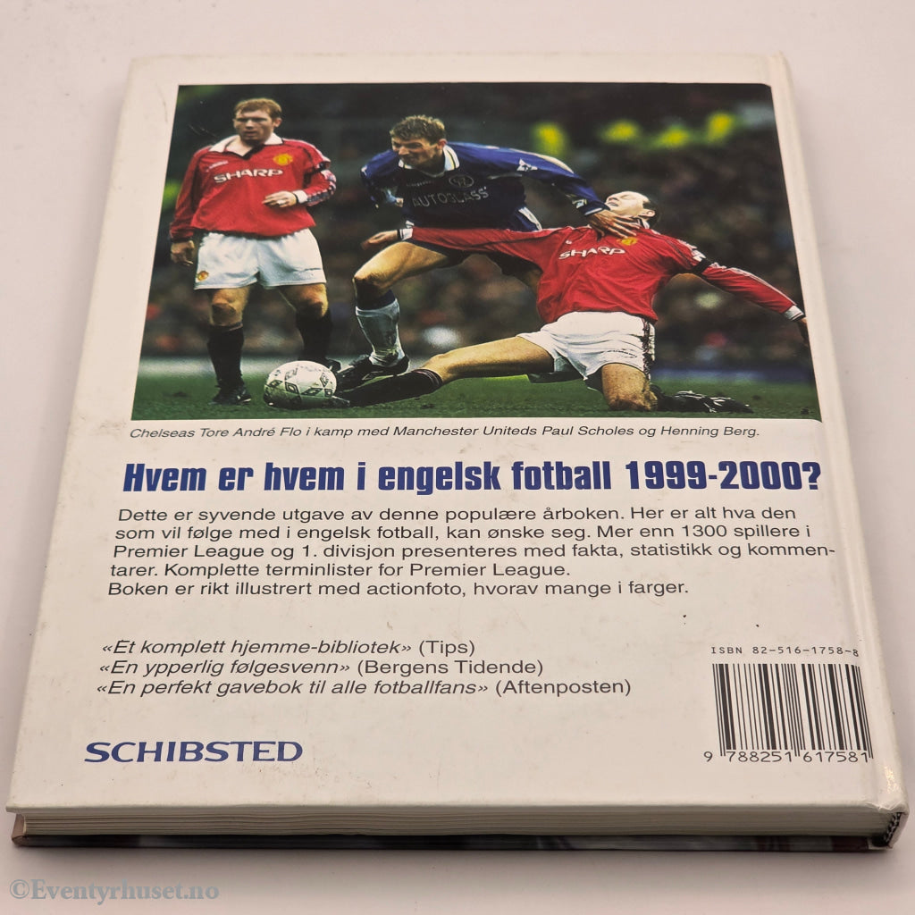 VG. 2000. Hvem er hvem i engelsk fotball 1999–2000. Bok.