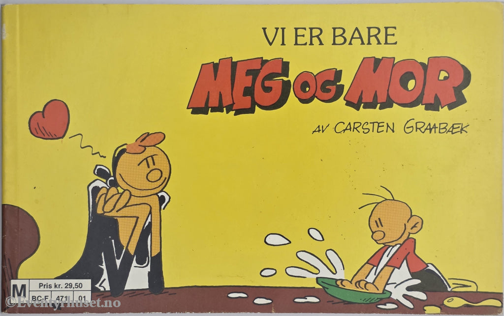 Vi er bare meg og mor. Pocketbok.