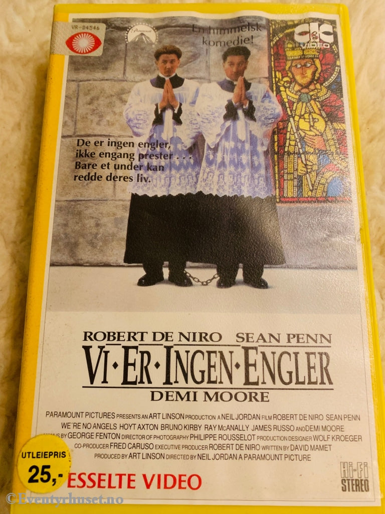 Vi Er Ingen Engler. 1989. Vhs Big Box. Box