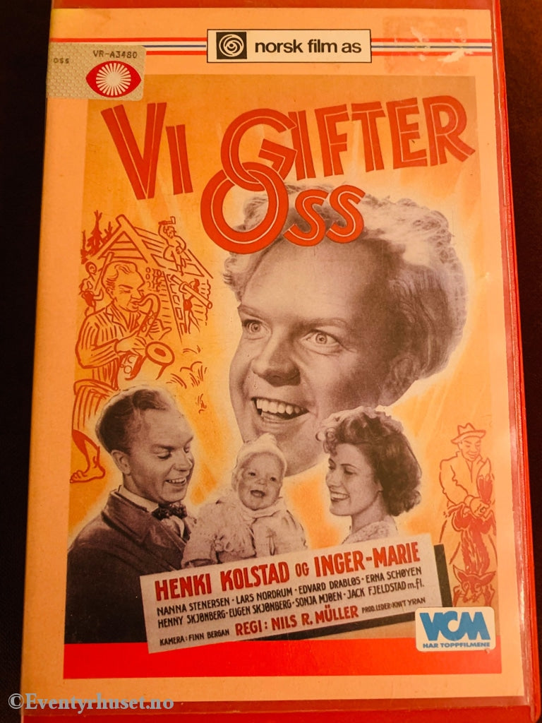 Vi Gifter Oss. 1969. Vhs Big Box.