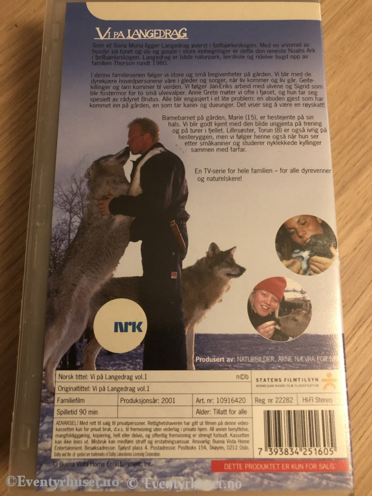 Vi På Langedrag. Vol.1. 2001. Vhs. Vhs