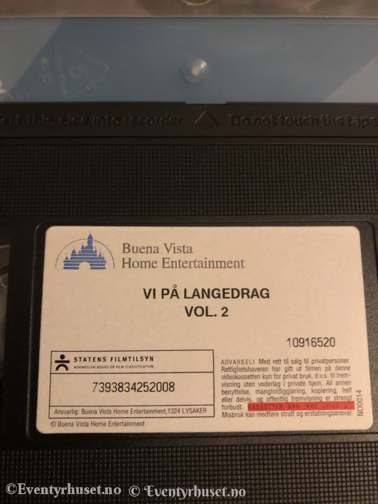 Vi På Langedrag. Vol.2. 2001. Vhs. Vhs