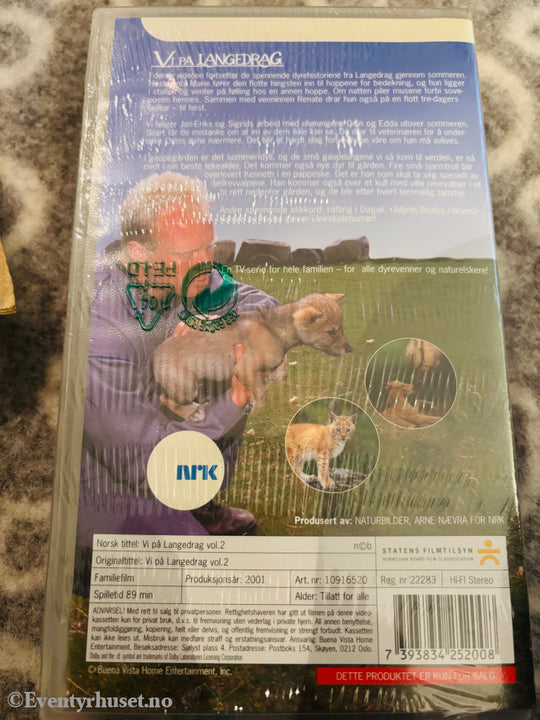 Vi på Langedrag. Vol.2. Sommer. 2001. VHS. Ny i plast! VHS