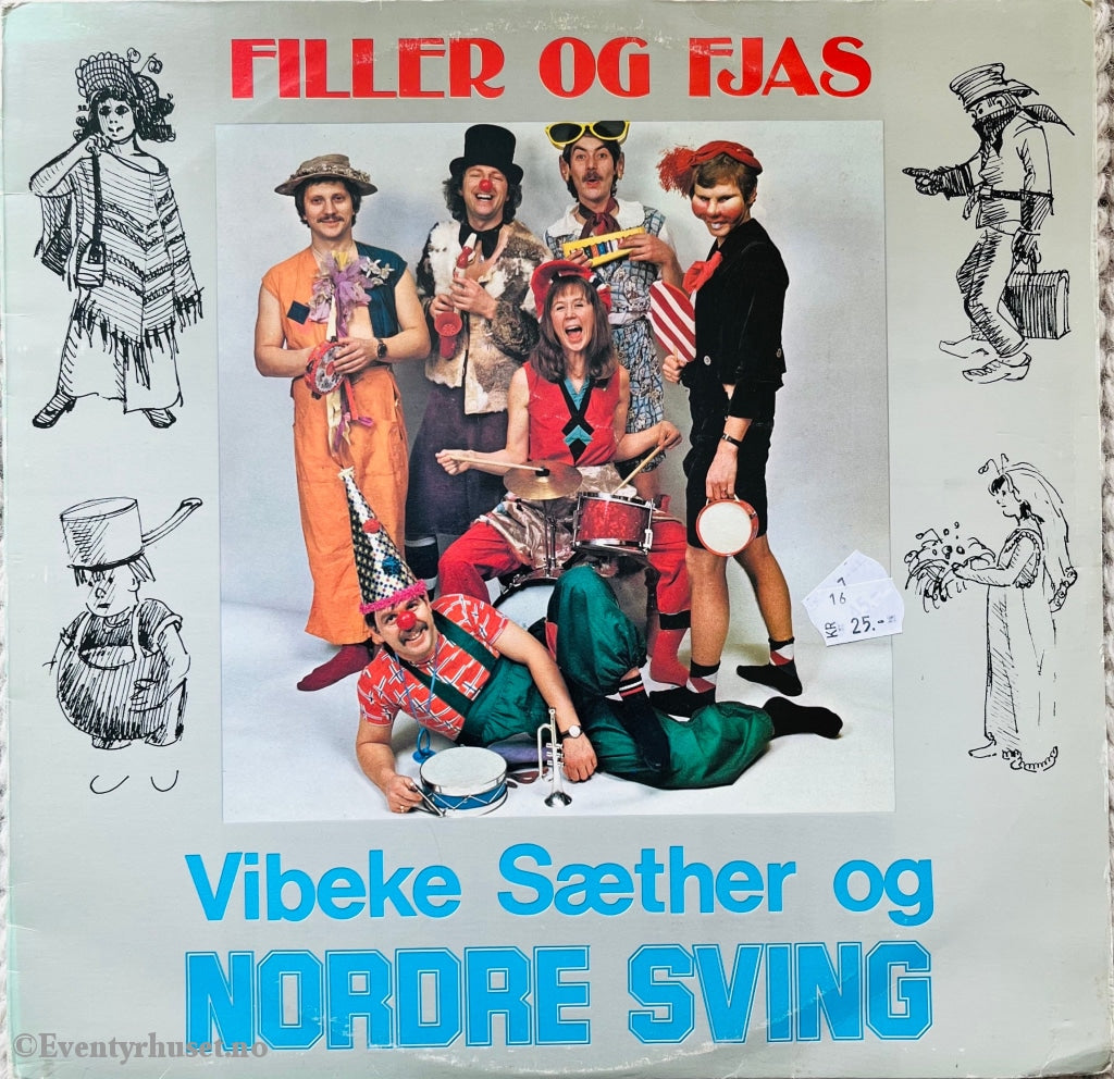 Vibeke Sæther Og Nordre Sving Filler Fjas. 1980. Lp. Lp Plate