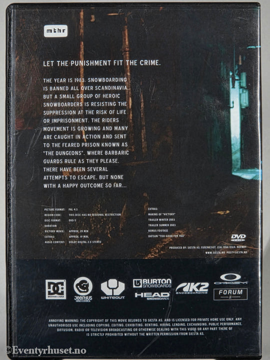 Victory – A Scandinavian Nightmare (2003). DVD.