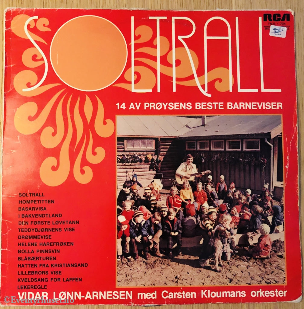 Vidar Lønn Arnesen. Soltrall - 14 Av Alf Prøysens Beste Barneviser. 1974. Lp. Lp Plate