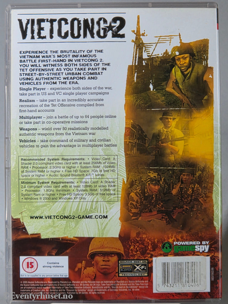 Vietcong 2. 2005. PC-spill.