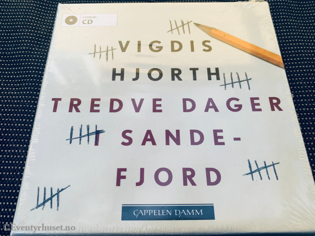 Vigdis Hjort. Tredve Dager I Sandefjord. Lydbok På 6 Cd. Ny Plast!