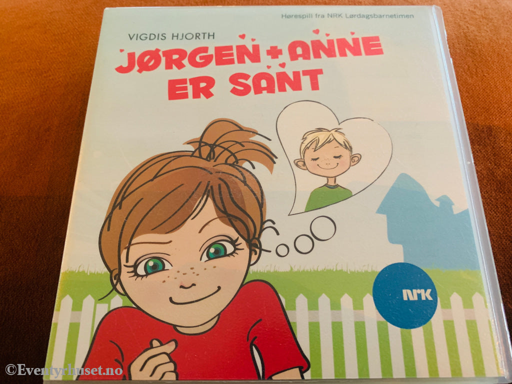 Vigdis Hjorth. Jørgen + Anne er sant. 1984. Lydbok på CD.