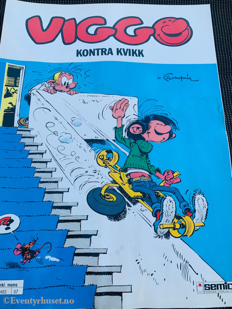 Viggo – Kontra Kvikk, 1988. Tegneseriealbum.