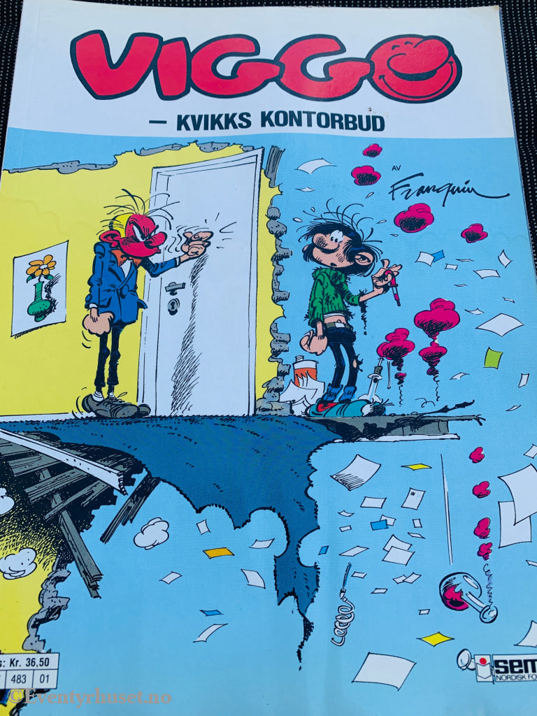 Viggo – Kvikks kontorbud, 1987. Tegneseriealbum.