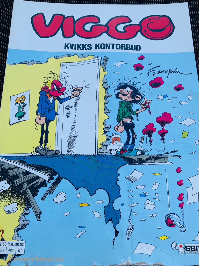 Viggo – Kvikks kontorbud, 1987. Tegneseriealbum.