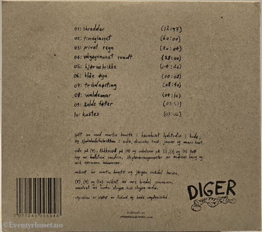 Vikeså - Trådnøsting (2007). Musikk-CD.