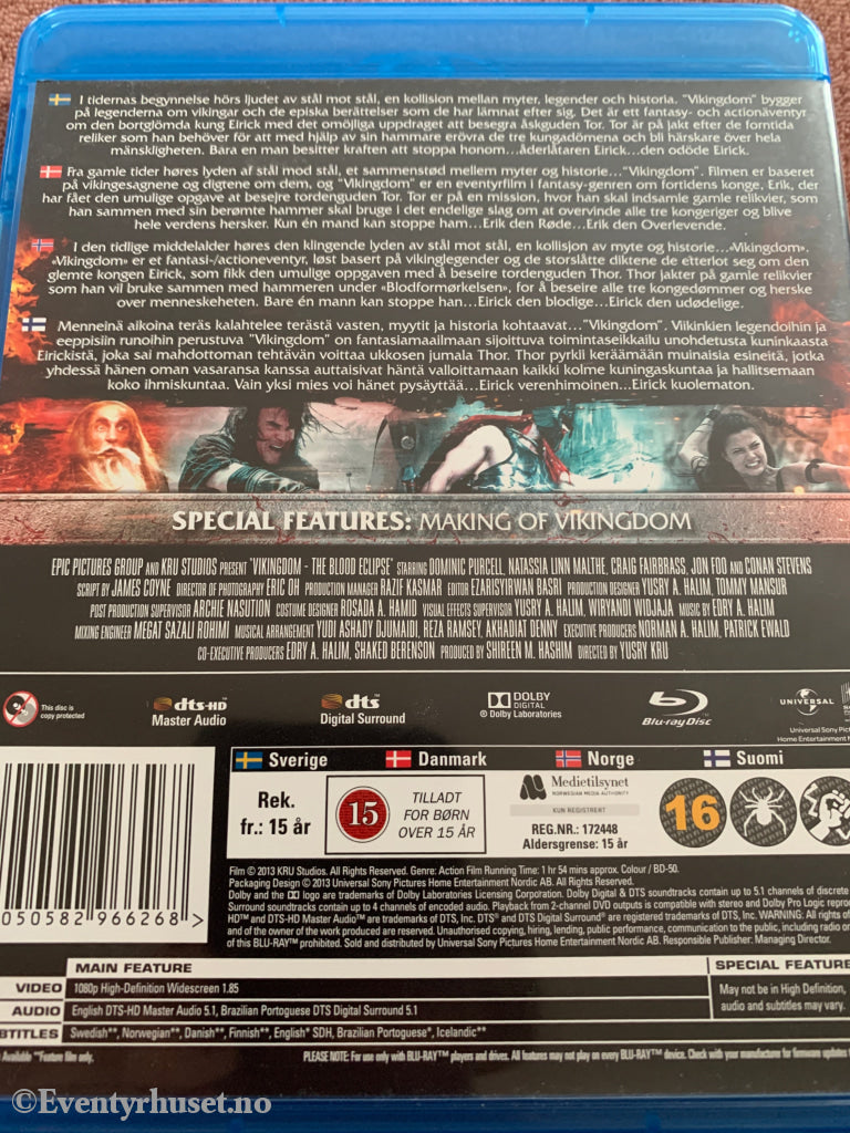 Vikingdom. Blu-ray.