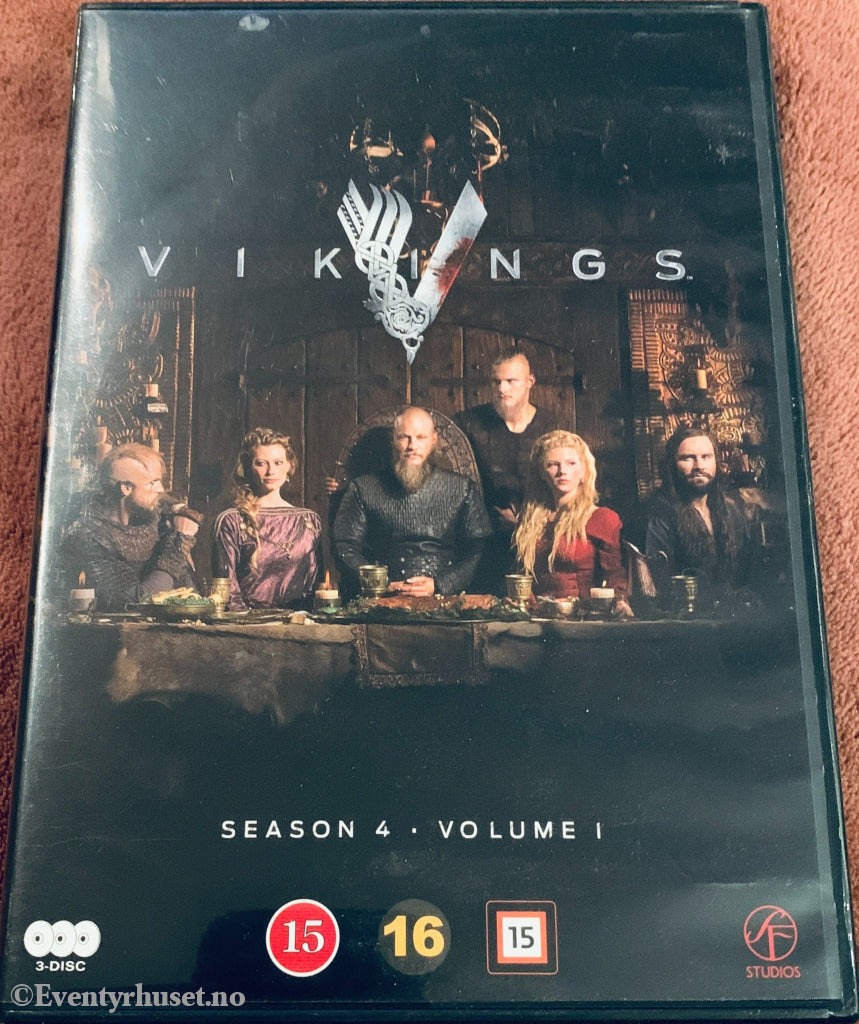 Vikings Season 4 Volume 1. DVD samleboks.