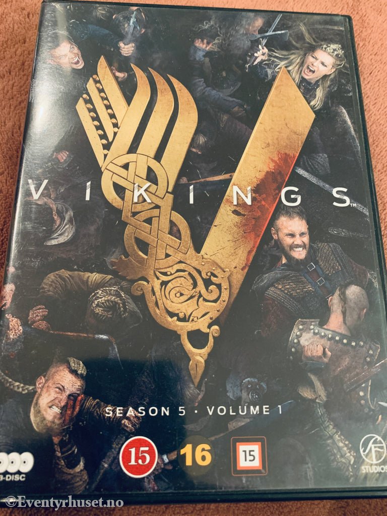 Vikings Season 5 Volume 1. DVD samleboks.