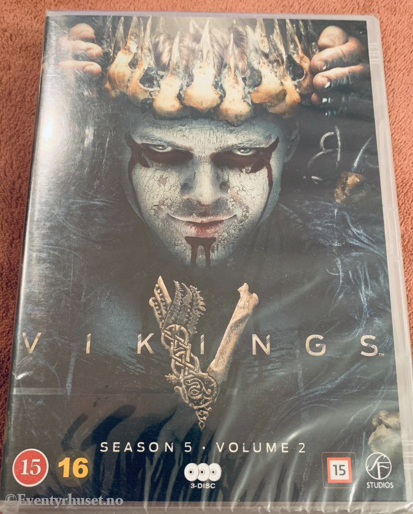 Vikings Season 5 Volume 2. DVD samleboks. Ny i plast!
