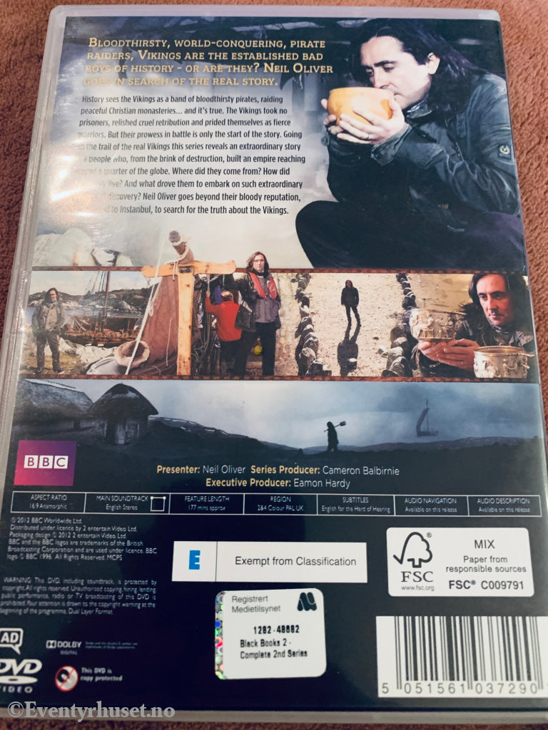 Vikings with Neil Oliver. DVD samleboks.