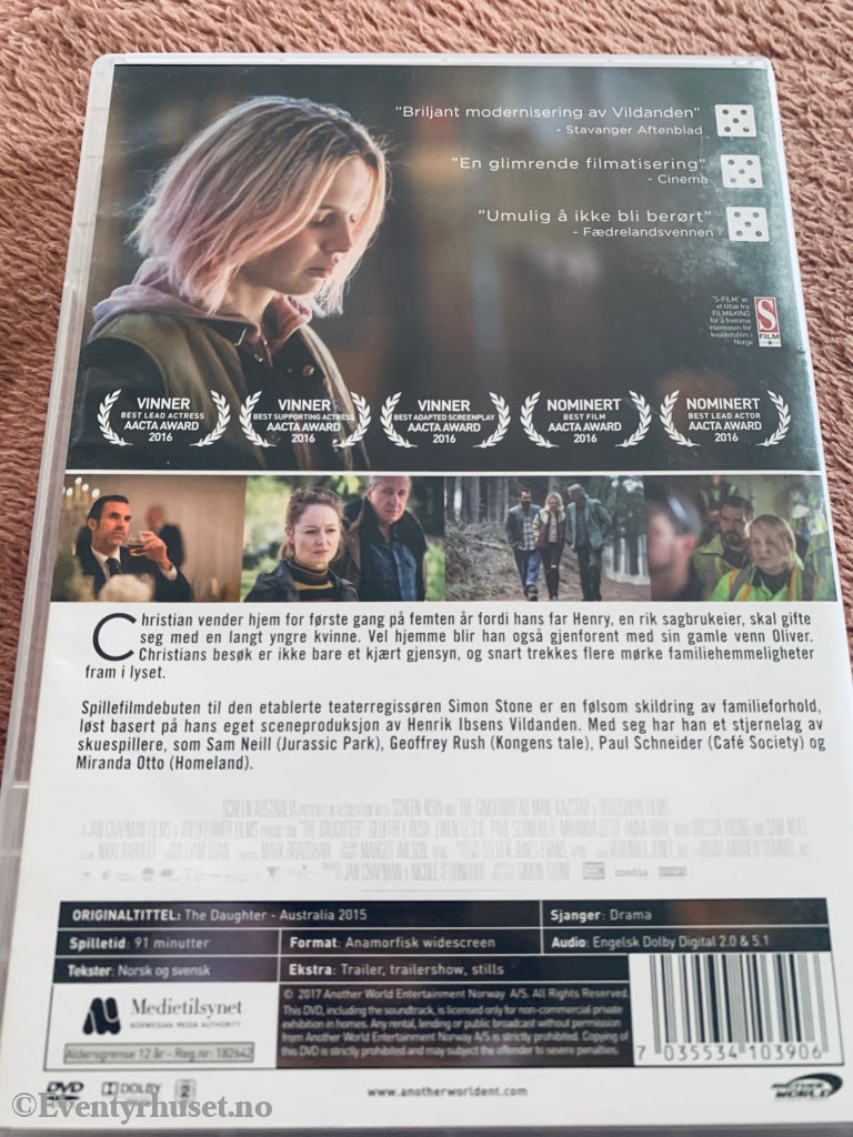 Vildanden (2015). DVD.