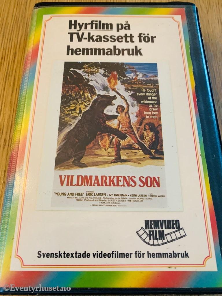 Vildmarkens Son. VHS Big Box. VHS Big Box