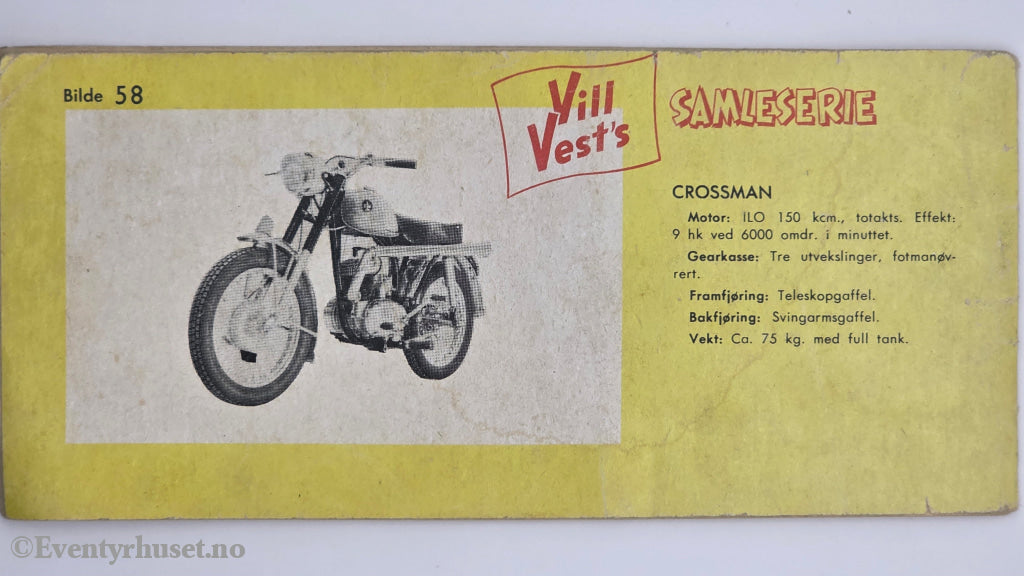 Vill Vest. 1955. Nr. 47 – Brannmannen. Hefte.