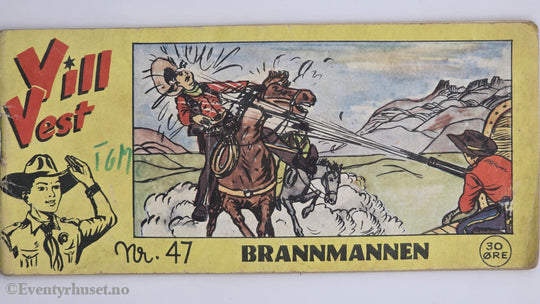 Vill Vest. 1955. Nr. 47 – Brannmannen. Hefte.