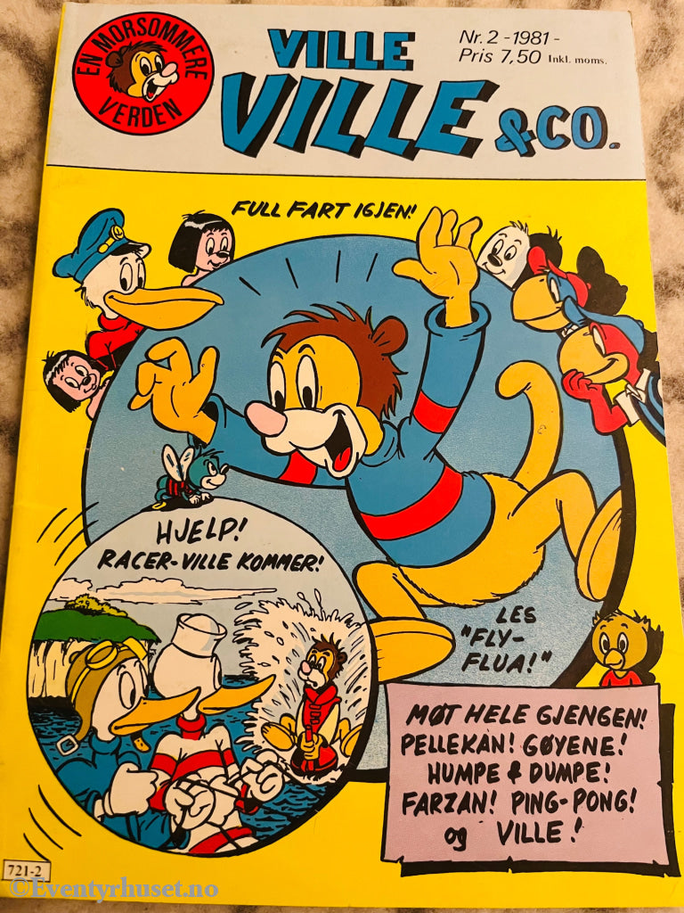 Ville Veier & Co. 1981/02. Tegneserieblad