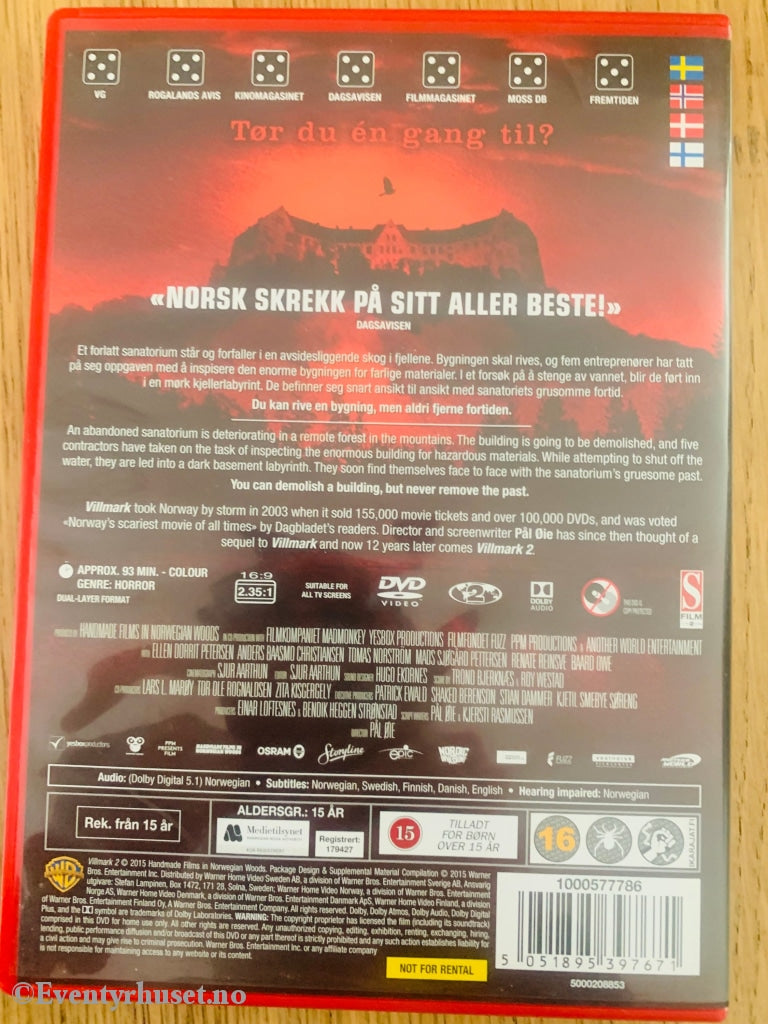 Villmark 2. Dvd. Dvd
