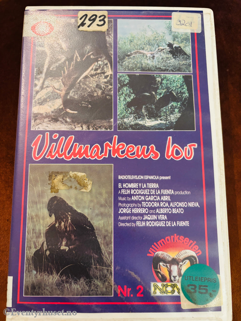 Villmarkens Lov Nr. 2. VHS Big Box.