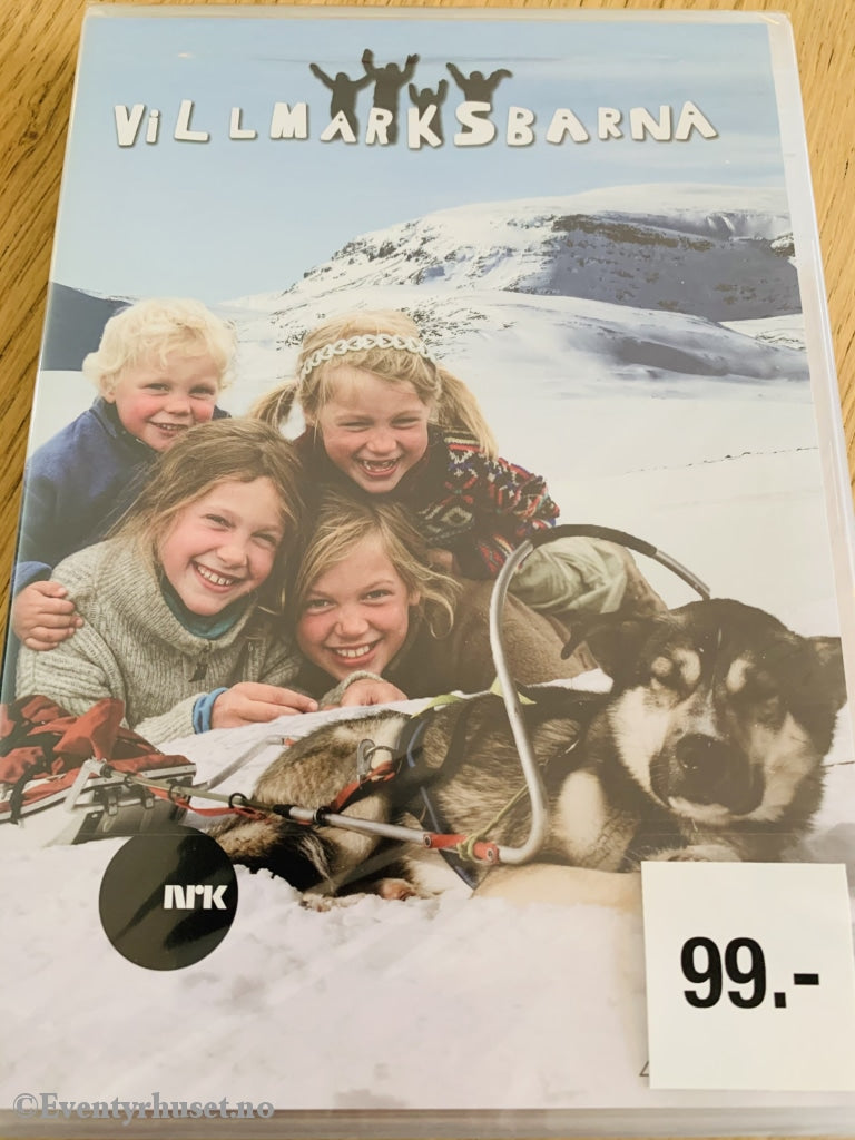 Villmarksbarna (Nrk). 2013. Dvd Ny I Plast!