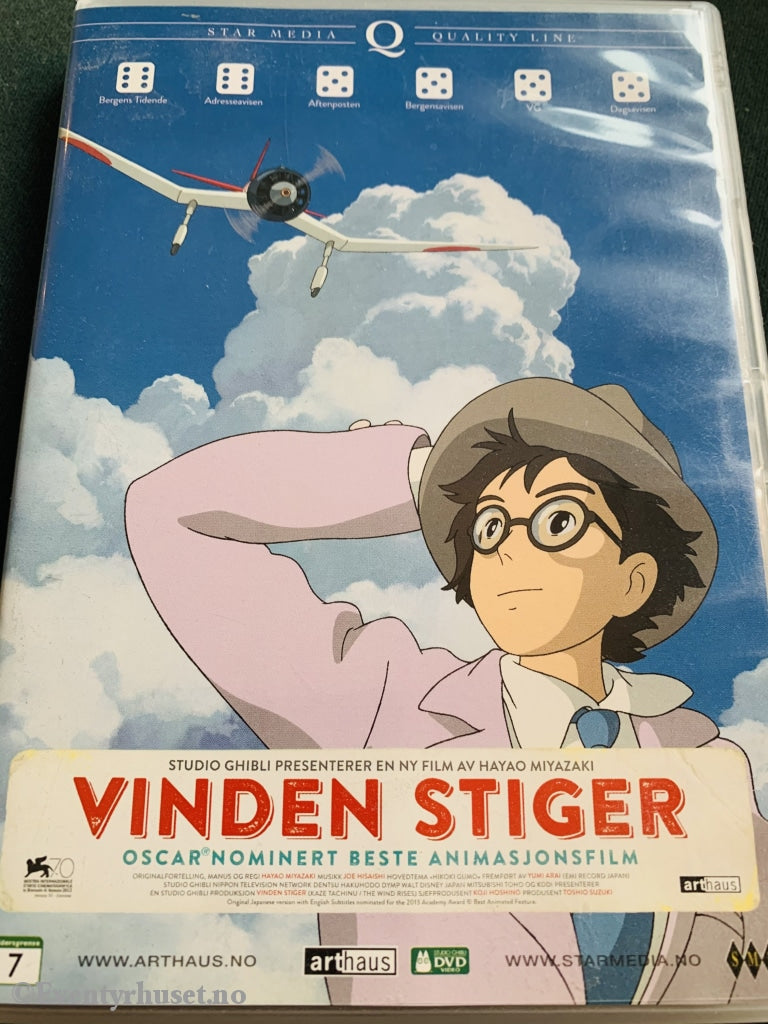 Vinden Stiger. Dvd. Dvd