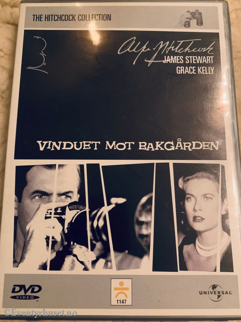 Vinduet Mot Bakgården. 1954. Dvd. Dvd