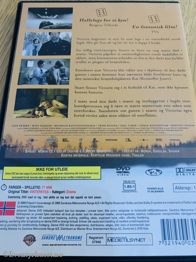 Vinterkyss. 2005. Dvd. Dvd