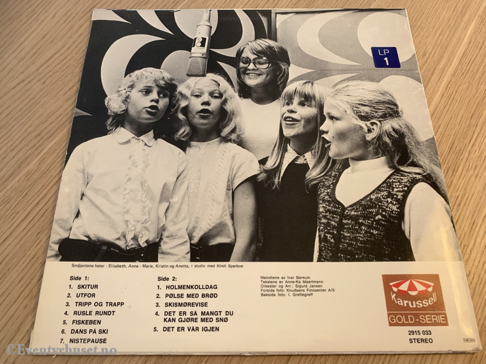 Vinterland Med Kirsti Og Småjentene. 1972. Lp. Lp Plate