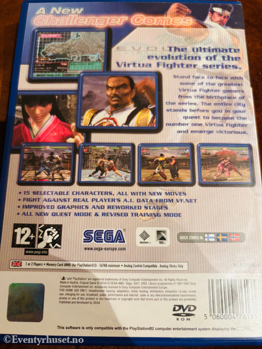 Virtua Fighter 4 Evolution. PS2.