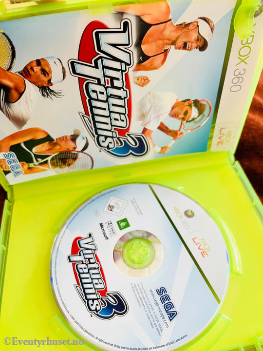 Virtua Tennis 3. Xbox 360. 360