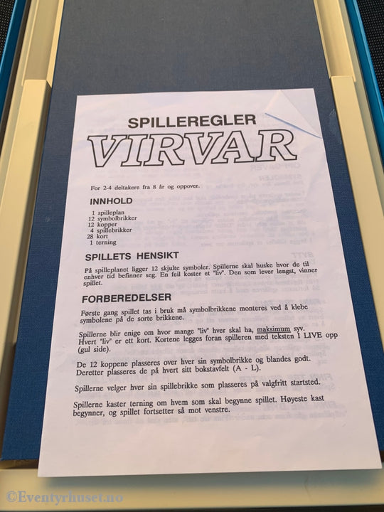 Virvar. 1991. Brettspill.