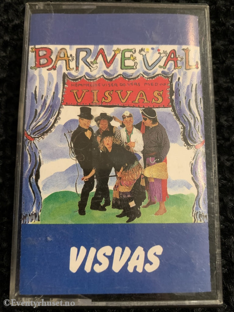 Visvas - Barneval. 1987. Kassett. Kassett (Mc)