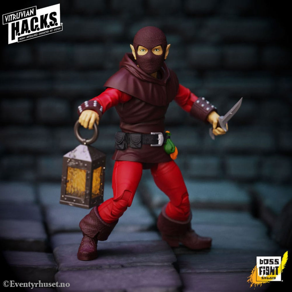 Vitruvian H.A.C.K.S. Action Figure Halfling Scout Dwynn Dellos Toys