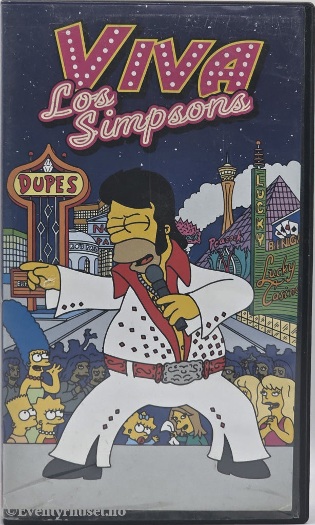 Viva Los Simpsons (1999). VHS.
