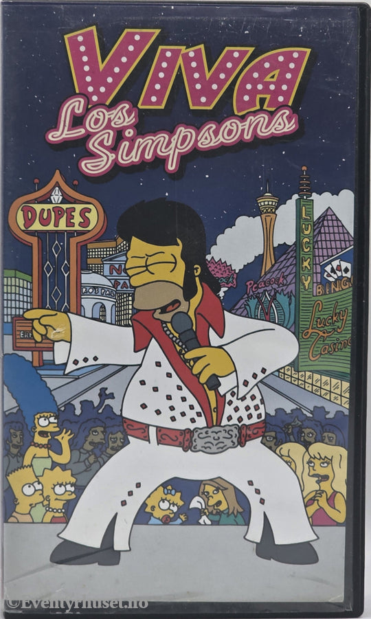 Viva Los Simpsons (1999). VHS.