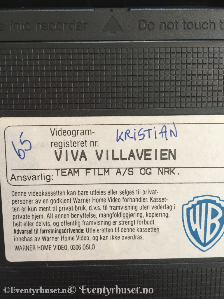 Viva Villaveien. 1989. Vhs. Vhs