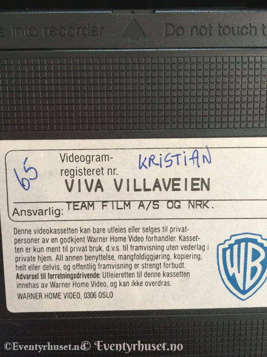 Viva Villaveien. 1989. Vhs. Vhs