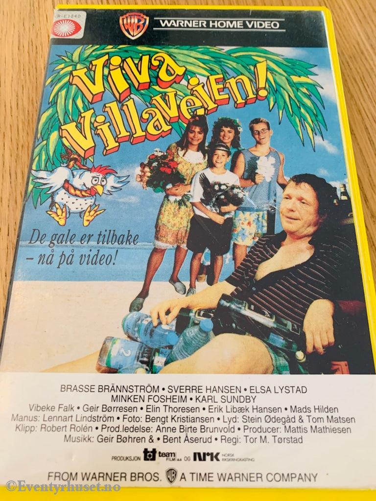 Viva Villaveien! 1989. Vhs Big Box.