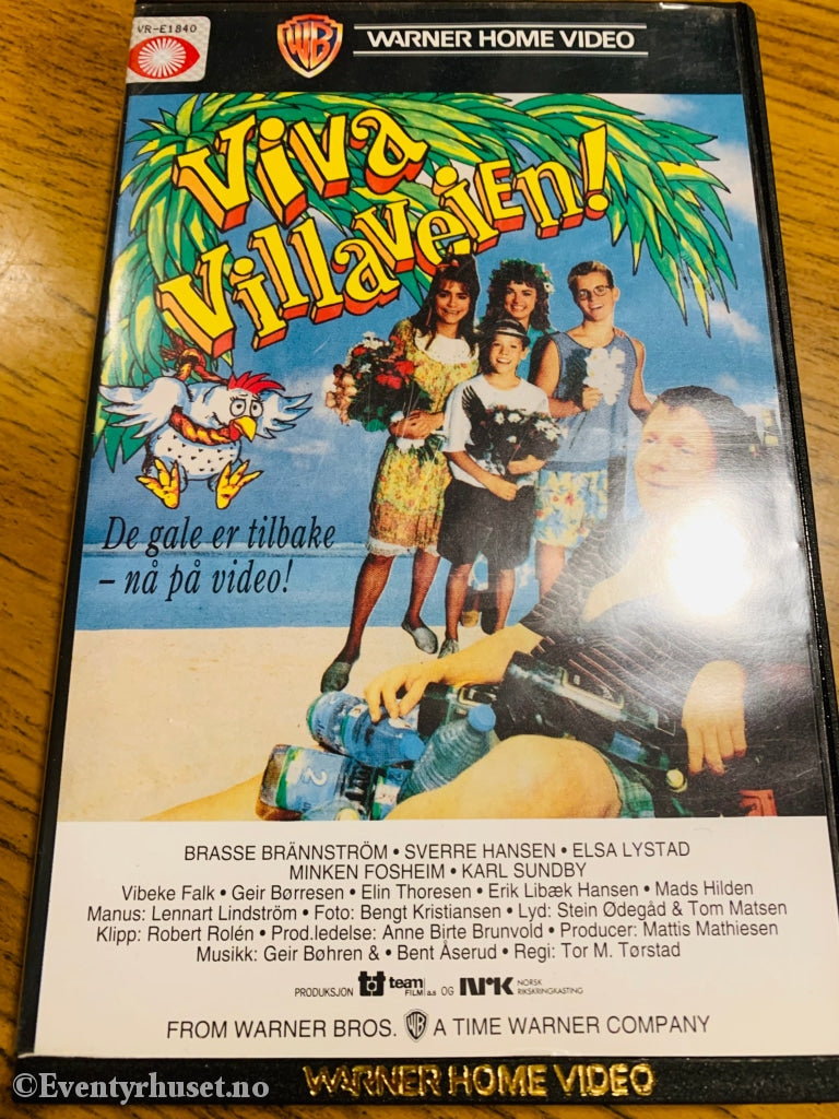 Viva Villaveien! 1989. Vhs Big Box. Box